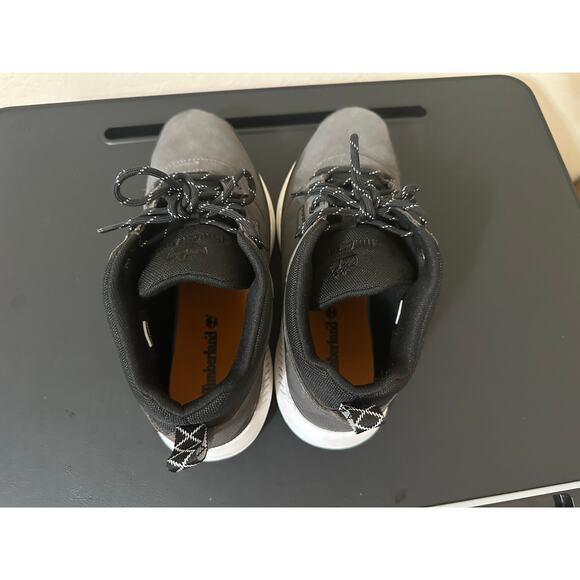 Timberland Field Trekker Mid Men’s Hiking Shoes Grey Suede TB0A2A23033 Size 9 - Picture 6 of 10